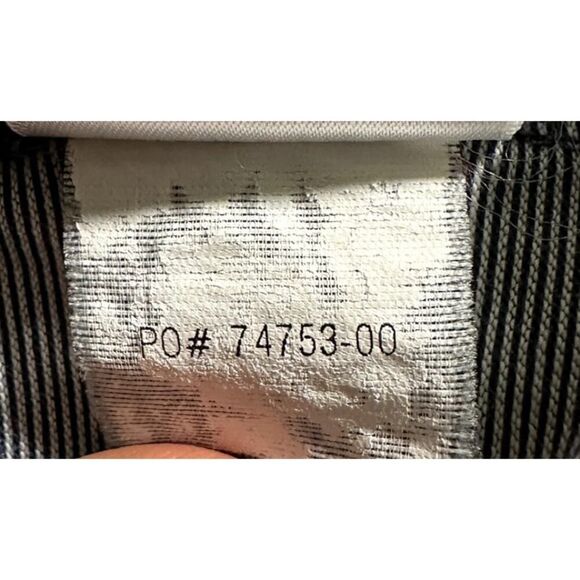 Travis Mathew Blocked Striped Polo Shirt Mens Lg Blue Gray Cotton Polyester - Picture 11 of 11